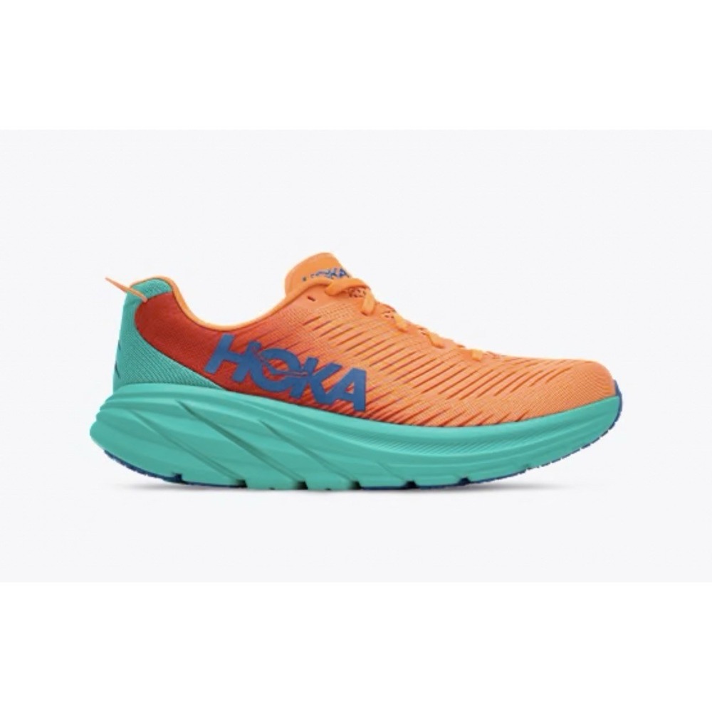 Hoka One One Rincon 3 1119395 Orange Running Shoes Sneakers Size Men's 8.5